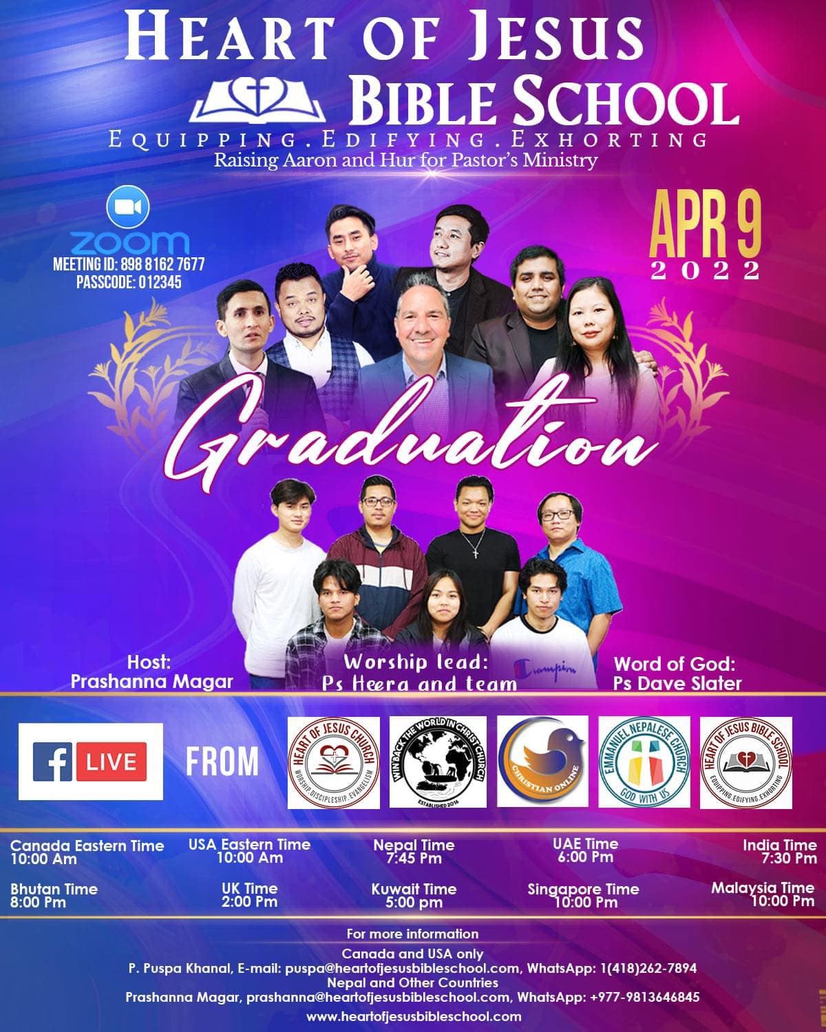 Heart of Jesus Bible School 2022 (11th Batch, Via Zoom) — photo 3