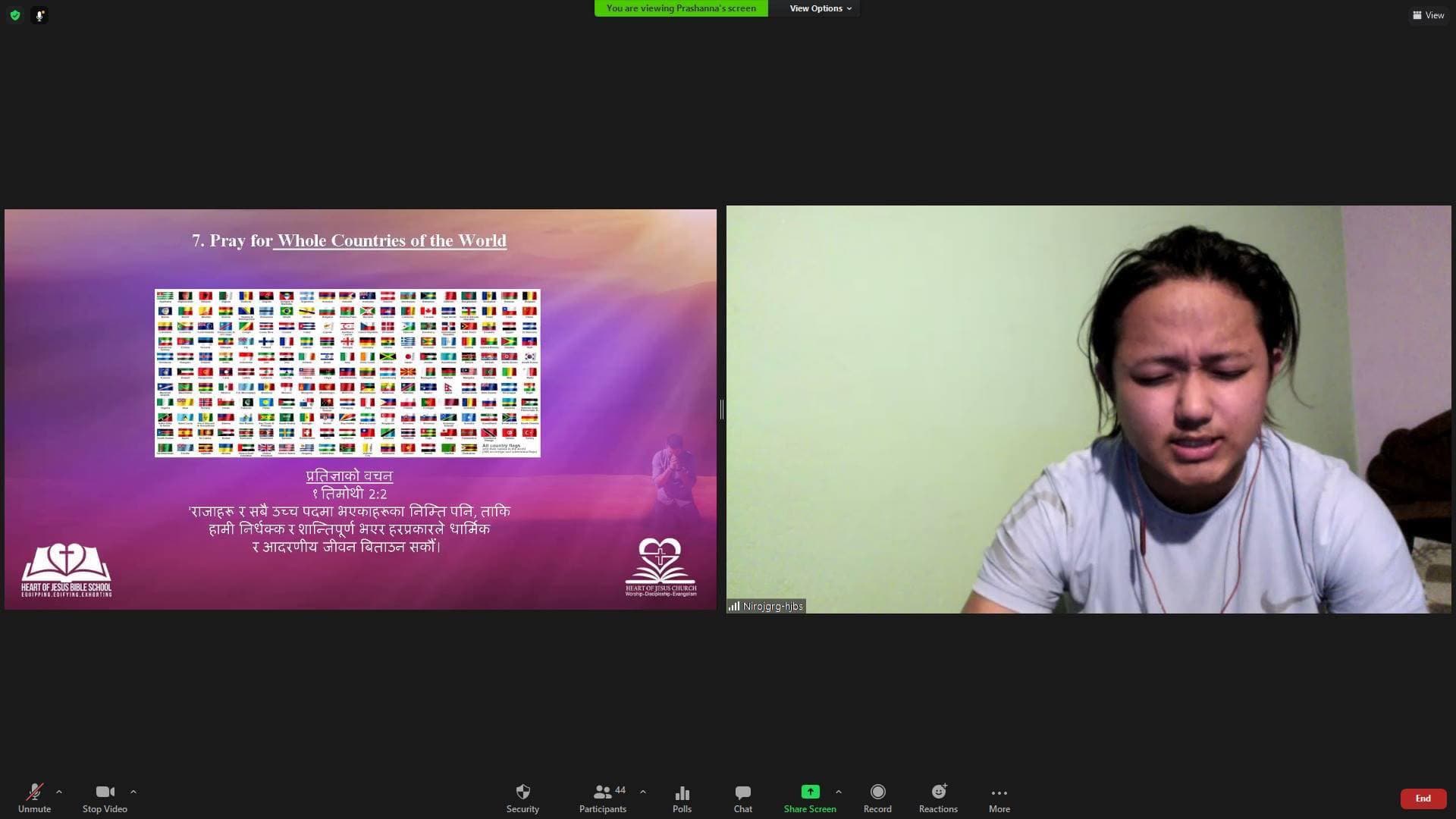 100 Days of Prayers and Intercession Via Zoom — photo 2