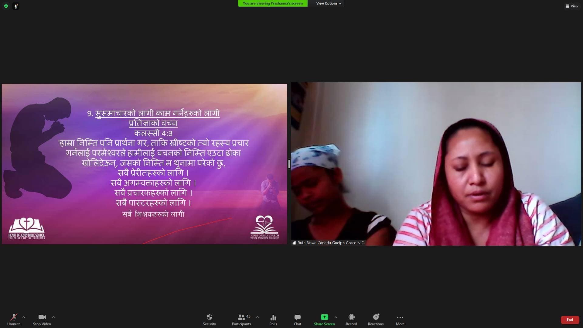 100 Days of Prayers and Intercession Via Zoom — photo 4