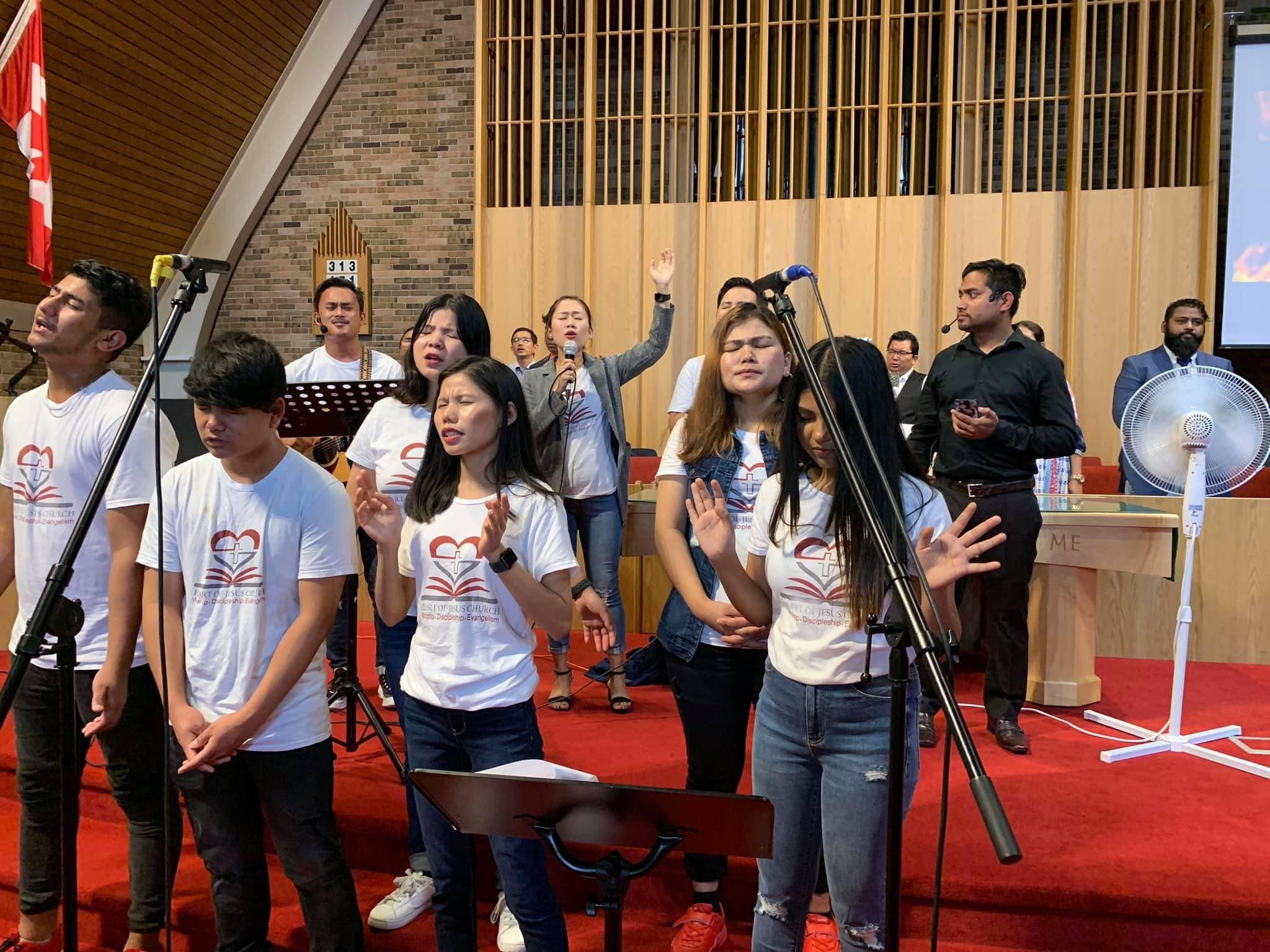 Heart of Jesus Church community gathering